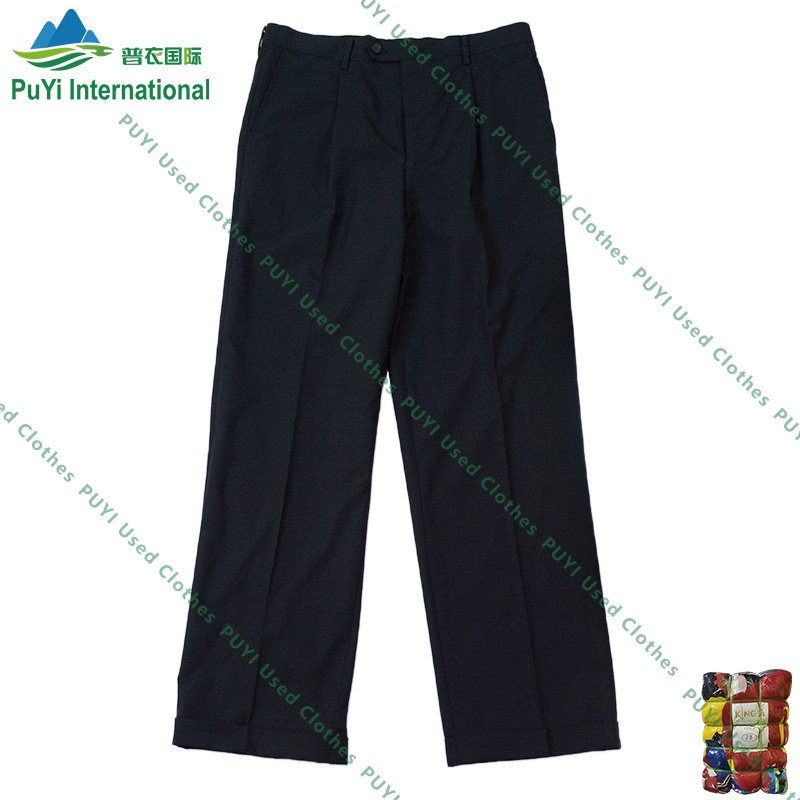 Germany men suit pants bales second hand clothes used pants clothes in bales