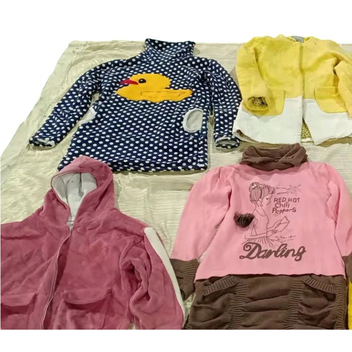 2nd Second Hand Clothing Ladies Tops Blouse suit Woolen Coat Windbreaker Used Clothes