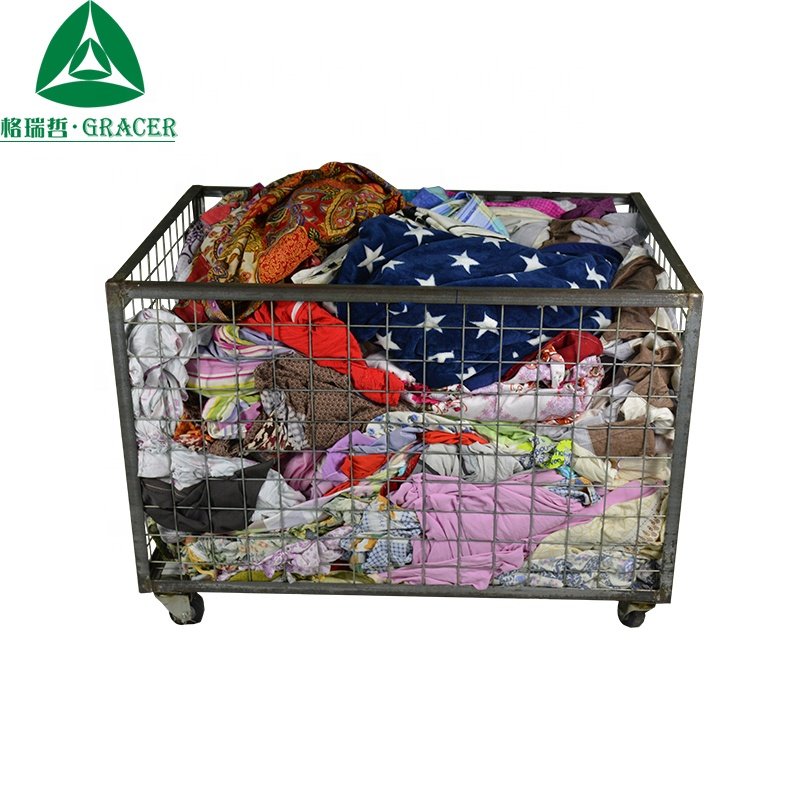 50kg 100kg used clothes bale second hand clothing singapore used clothes BED SHEET BED COVER QUIT COVER