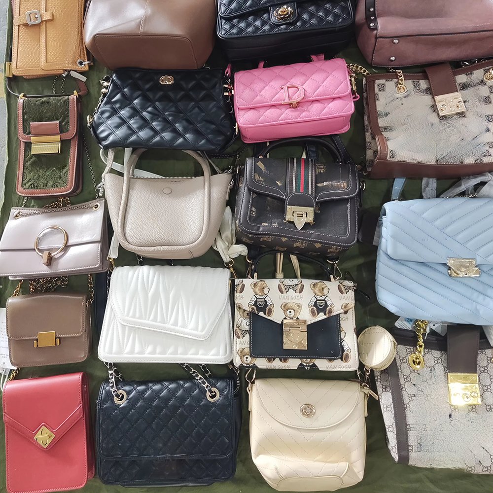 Wholesale second hand clothes used bag bales women designers shoulder handbags uesd ladies bag used clothes
