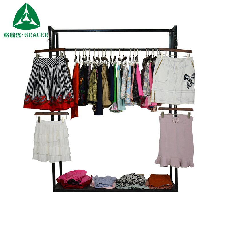 Thrift Apparel Branded Women Short Bulk Import Used Clothes Supplier Second Hand Clothing In Bales