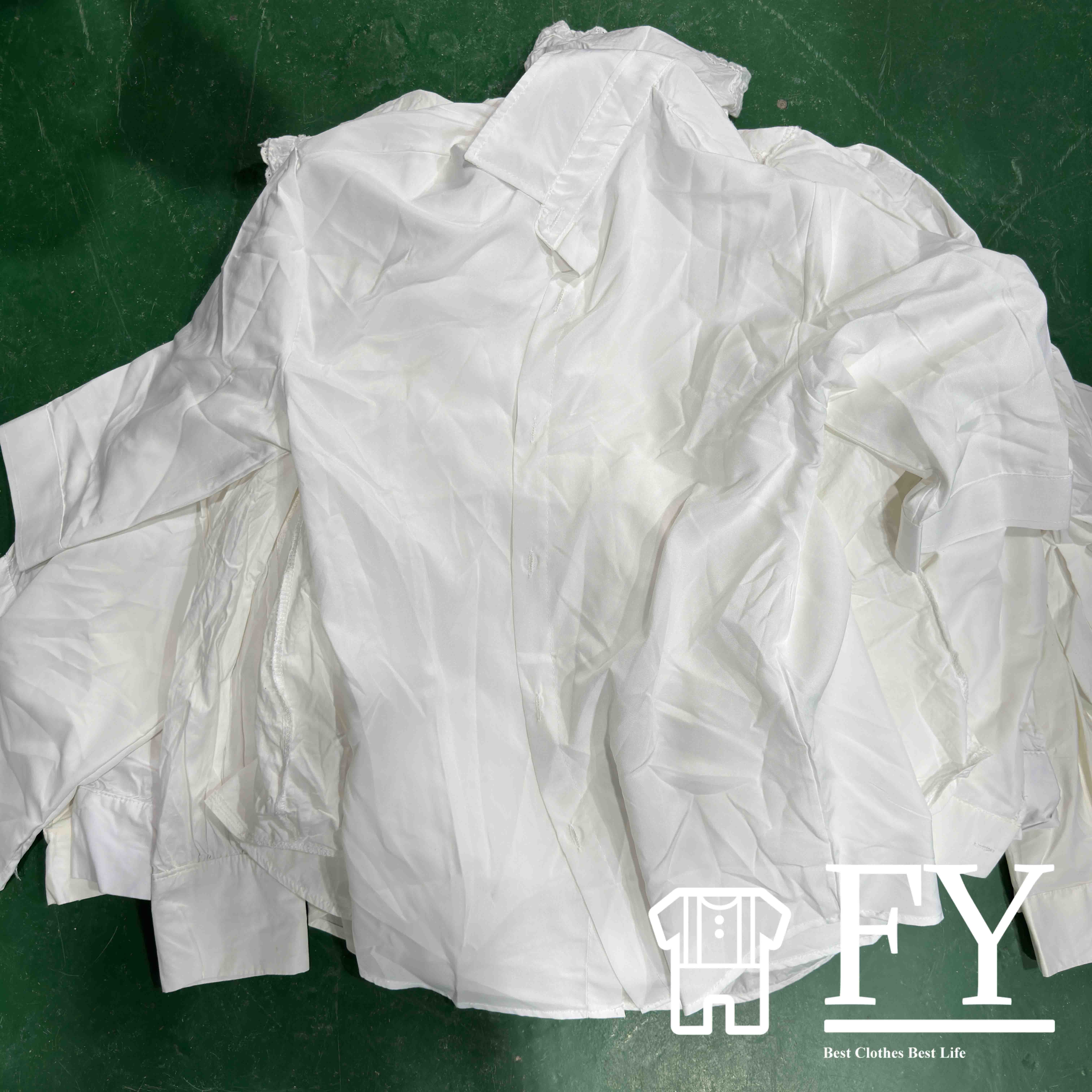 FengYang Used Clothes Used White Blouses Clothing Bales Thrift Wears For Ladies Second Hand Clothing