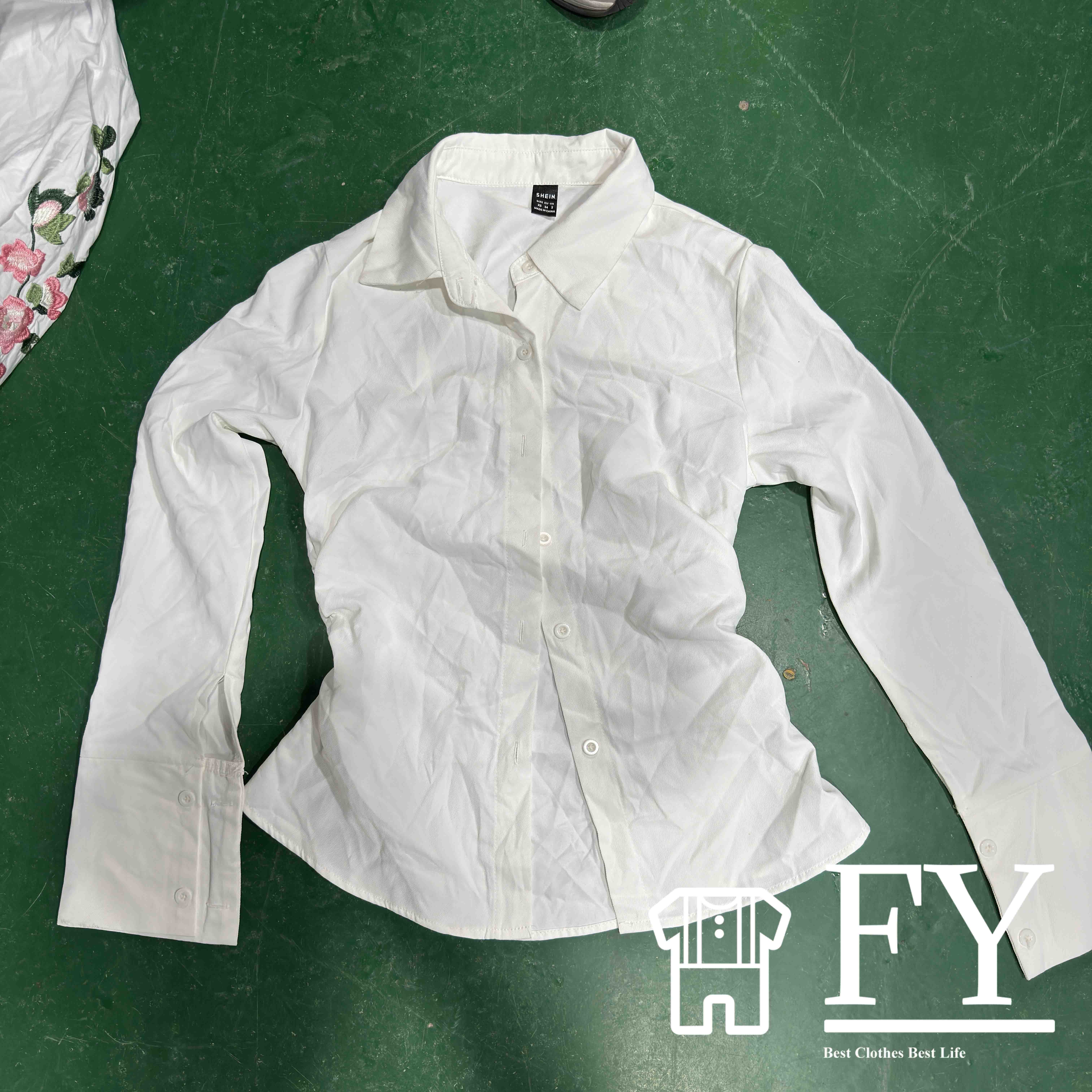 FengYang Used Clothes Used White Blouses Clothing Bales Thrift Wears For Ladies Second Hand Clothing