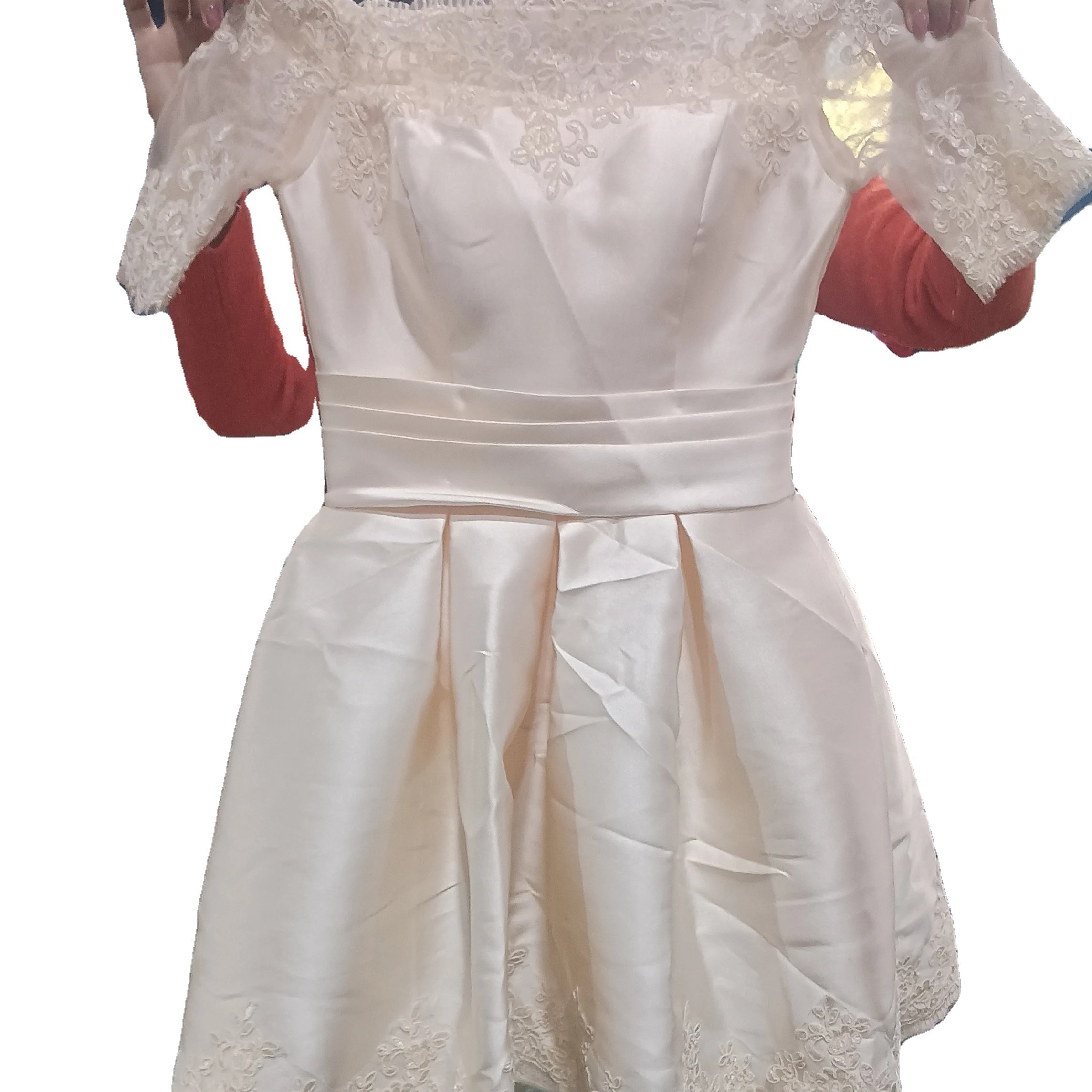 Second hand clothe bales used clothes bundle evening gowns evening dress wedding dress