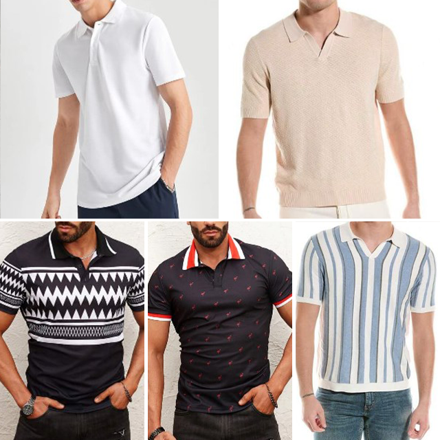 discount Summer men's polo shirt short sleeved casual business fashion slim fit men's polo shirt with discount randomly shipped