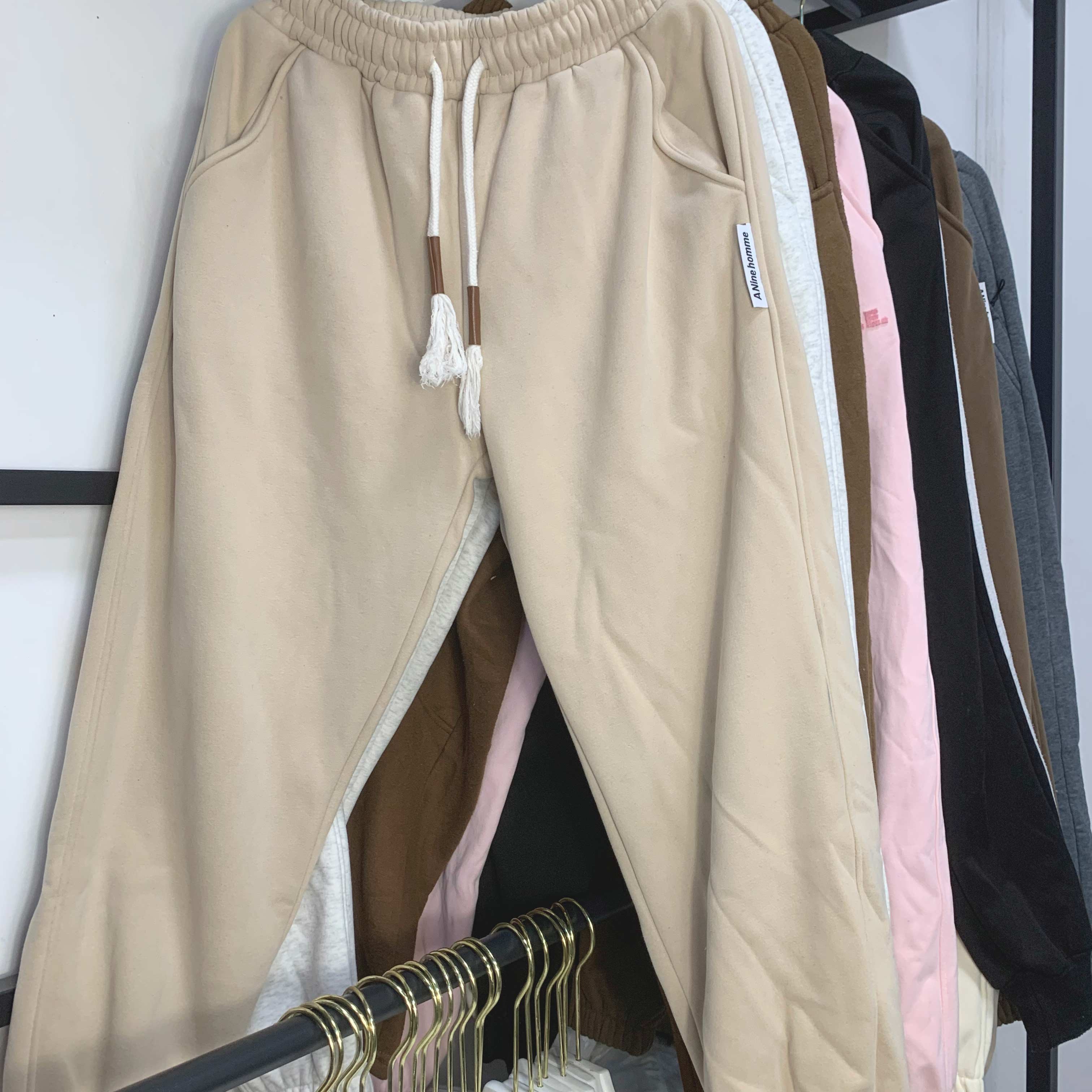 Second hand high-quality men's sports pants casual cotton pants and old clothes wholesale factory direct sales