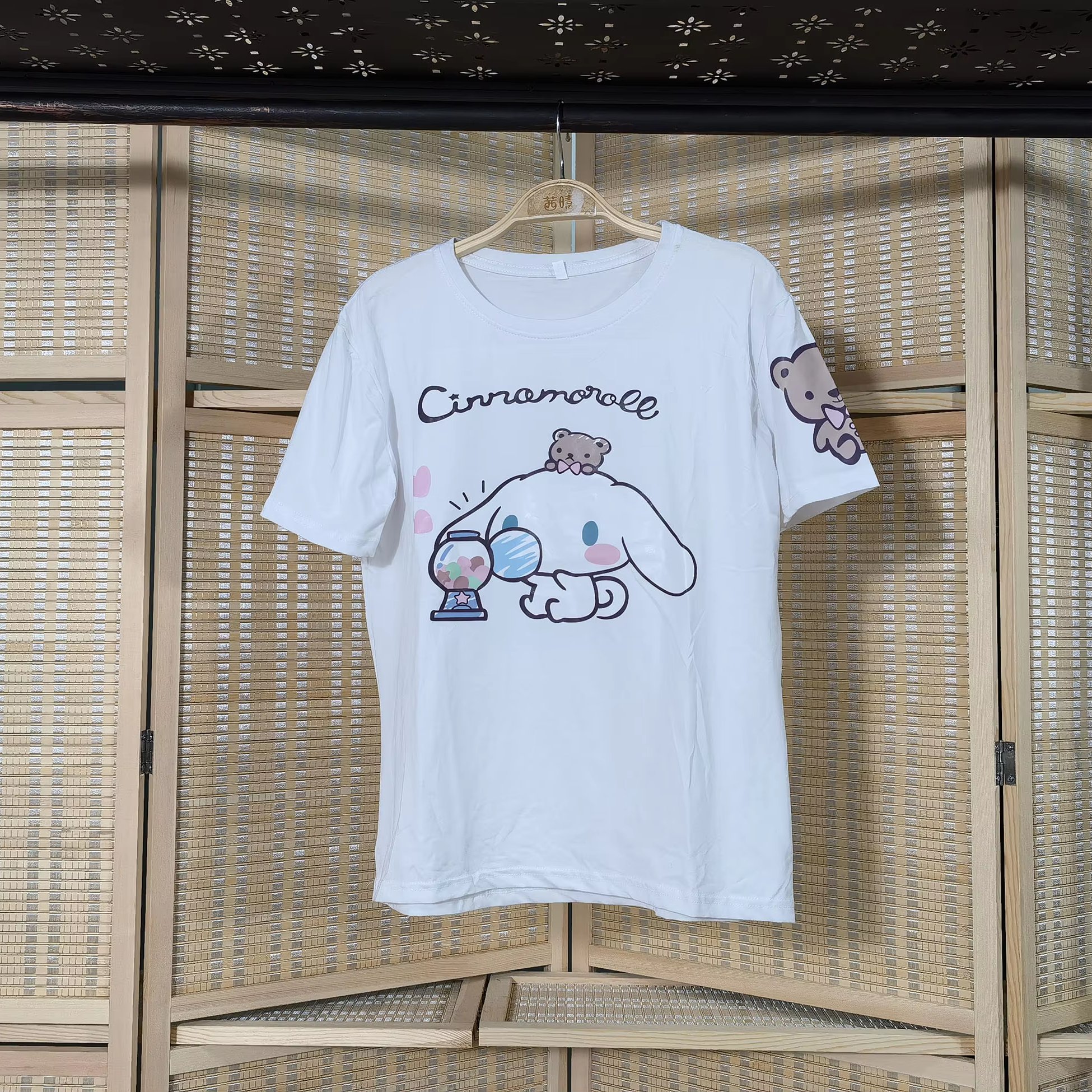 Wholesale summer Korean style high-quality round neck Ladies White T-shirt A Used Clothes