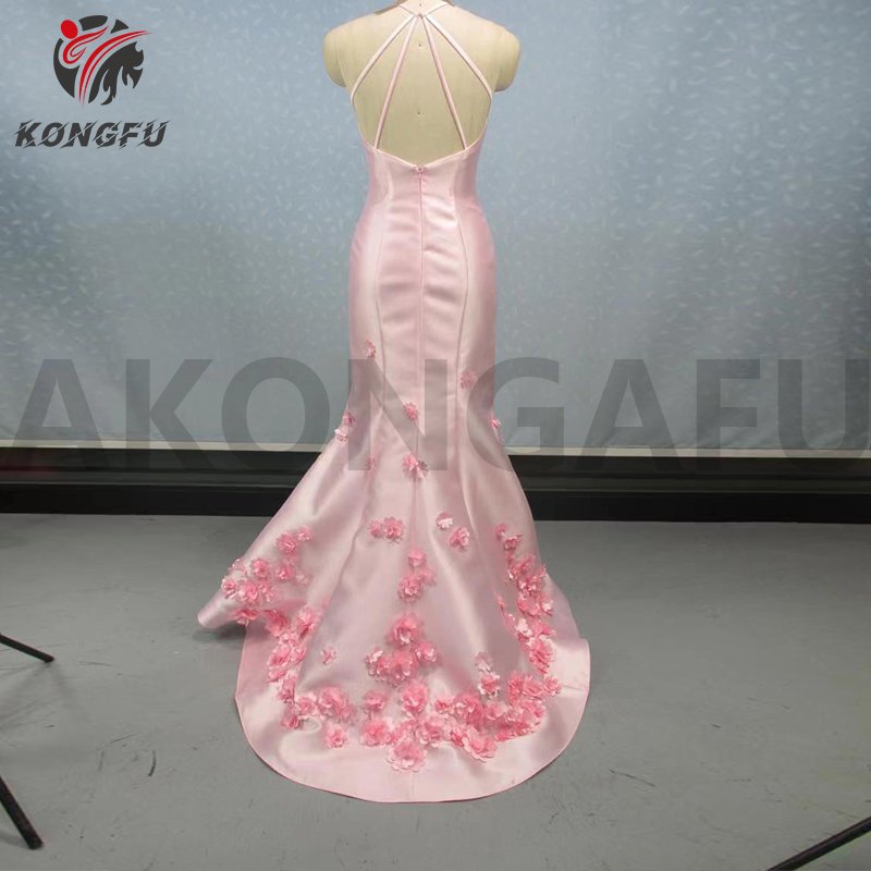 AKONGFU party dresses women evening elegance women used second hand gowns evening dresses used clothes for women