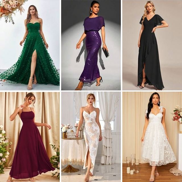 2024 Used casual fashion women's summer style elegant women's tight fitting dress mix and match style random