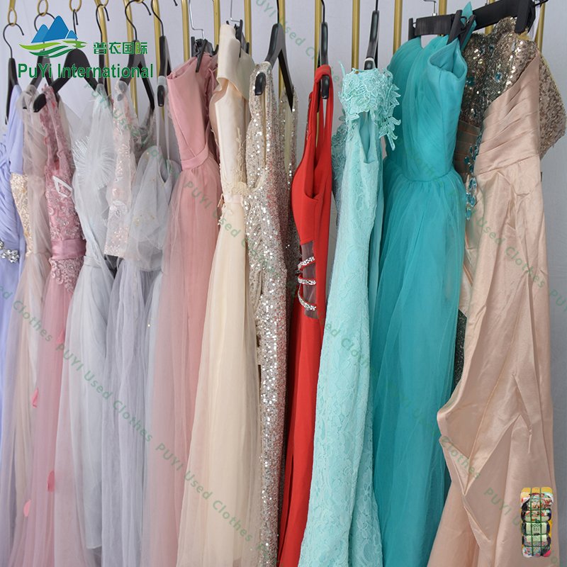 fashion evening dress class vip brand used clothes second hand clothes bales dresses