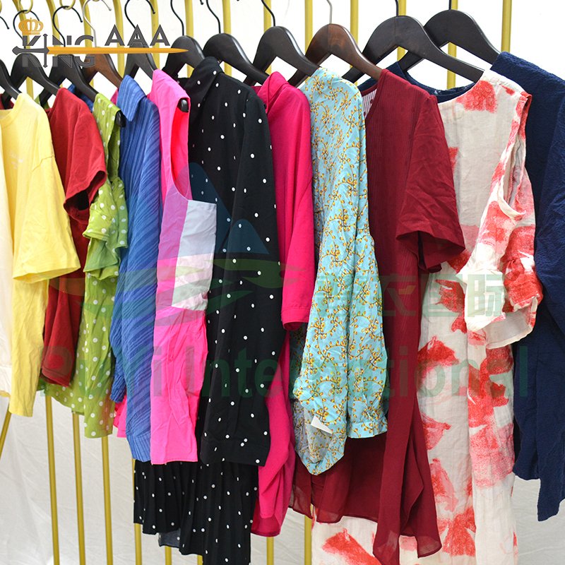 KINGAAA used blouse big size used clothes lots trade used clothing pound trade ukay ukay bales korean tee second hand clothes