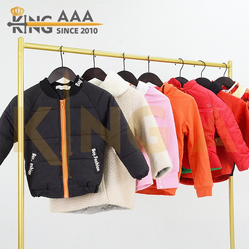 Geyu Kids Baby Second Hand Clothes Supplier Ukay Bales Children's Winter Wear Used Clothes Baby Clothing in Bales