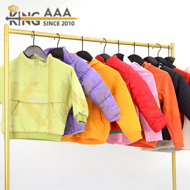 Geyu Kids Baby Second Hand Clothes Supplier Ukay Bales Children's Winter Wear Used Clothes Baby Clothing in Bales