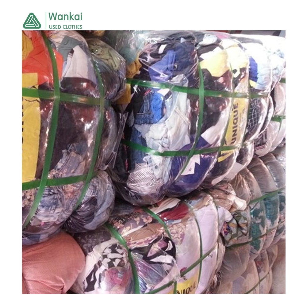 Wankai Apparel Manufacture Second Hand Clothing Mixed Bales, Fashion Used Clothes In Pakistan