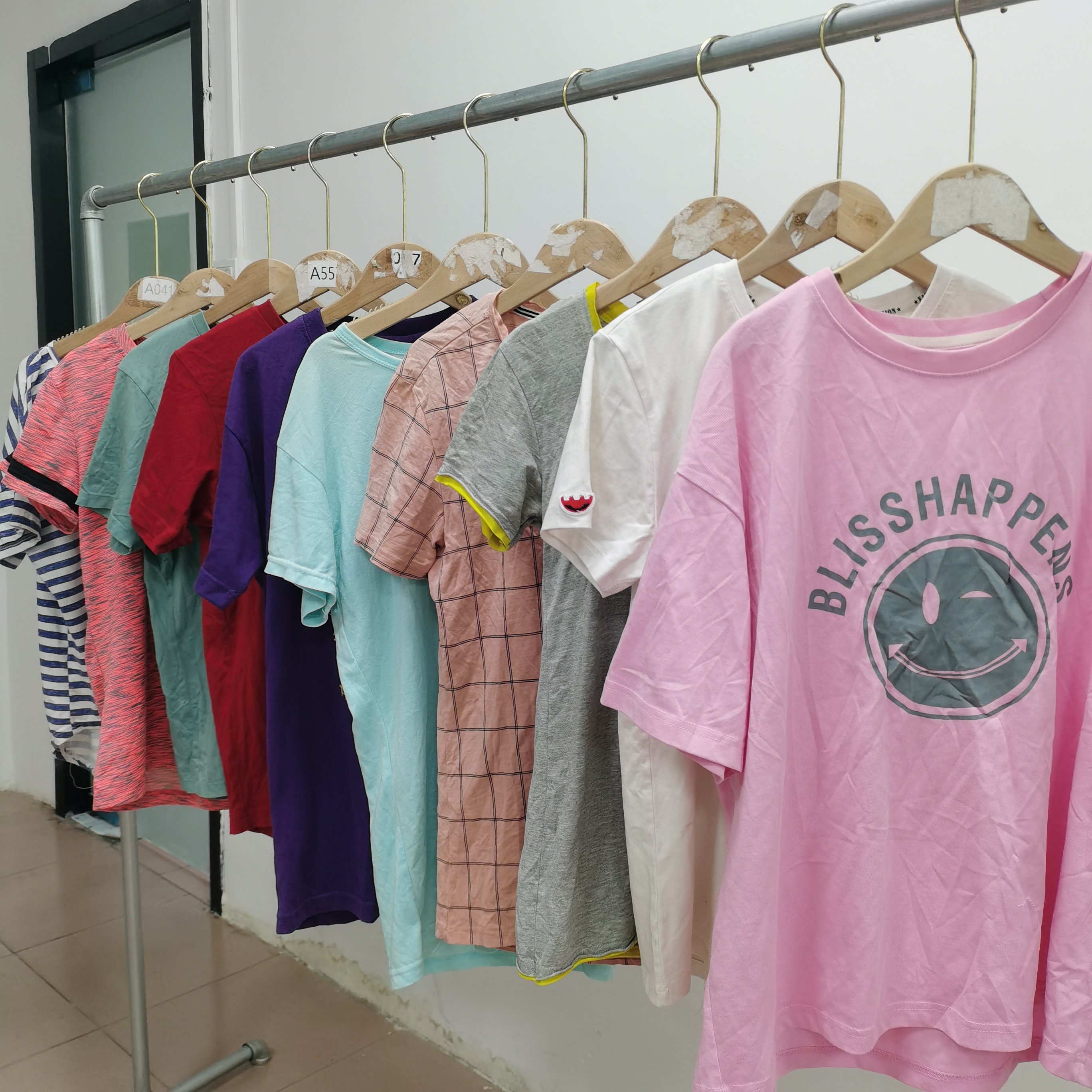 Wholesale Casual Bulk Ropa Mujer Used T-Shirt Women's Clothing Used Clothes Bales Second Hand Clothes