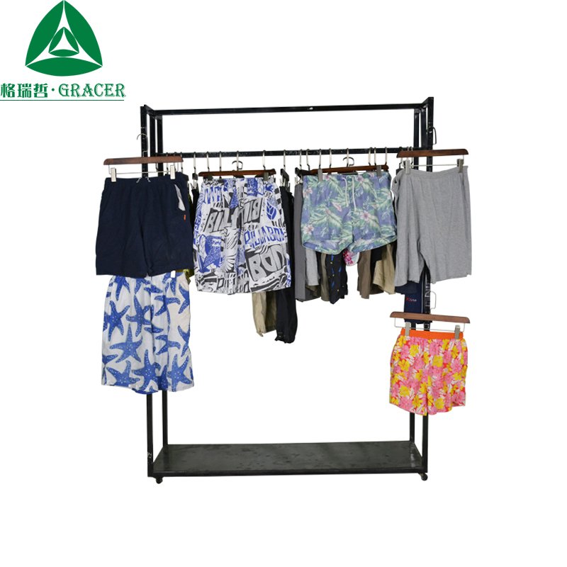 Korean Import Used Apparel Bales Second Hand Sports Short Pants Cotton Used Men Clothes Bales