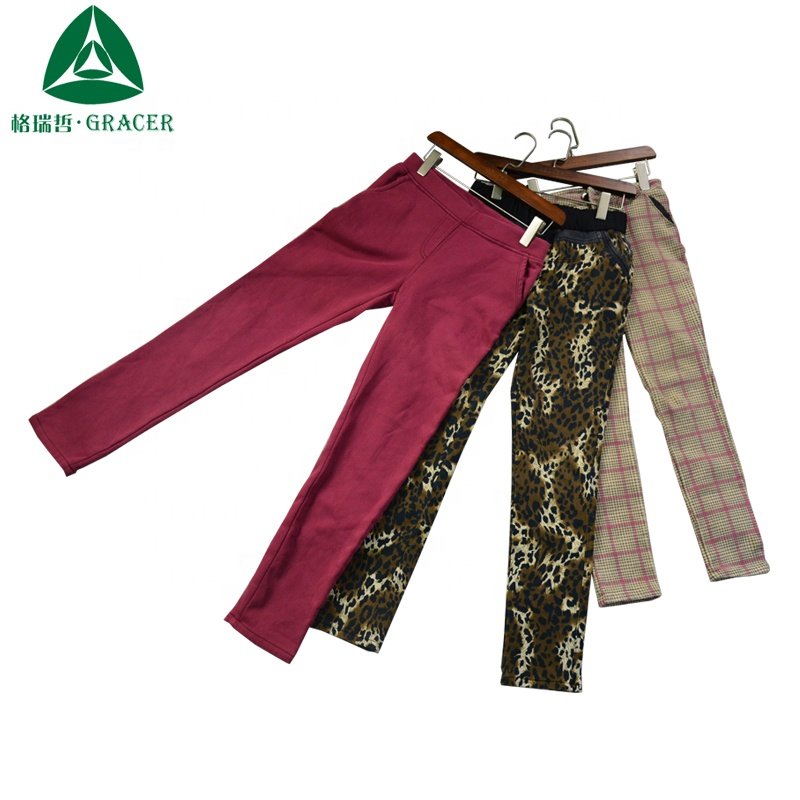 used clothing original door to door bulk winter legging used clothes from spain