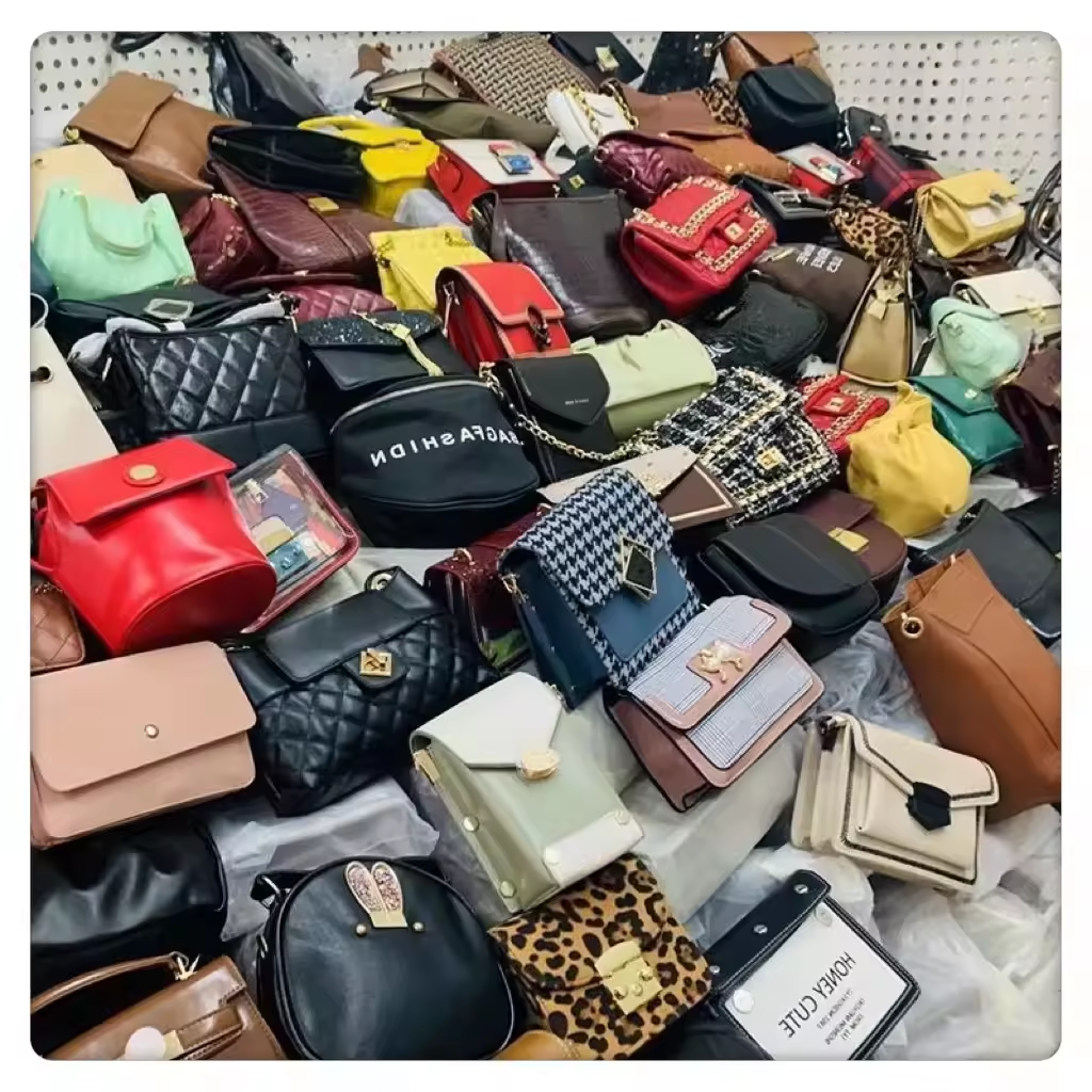WO best sale in Africa cheap price stock ladies bags handbag liquidation surplus cancelled stock lots