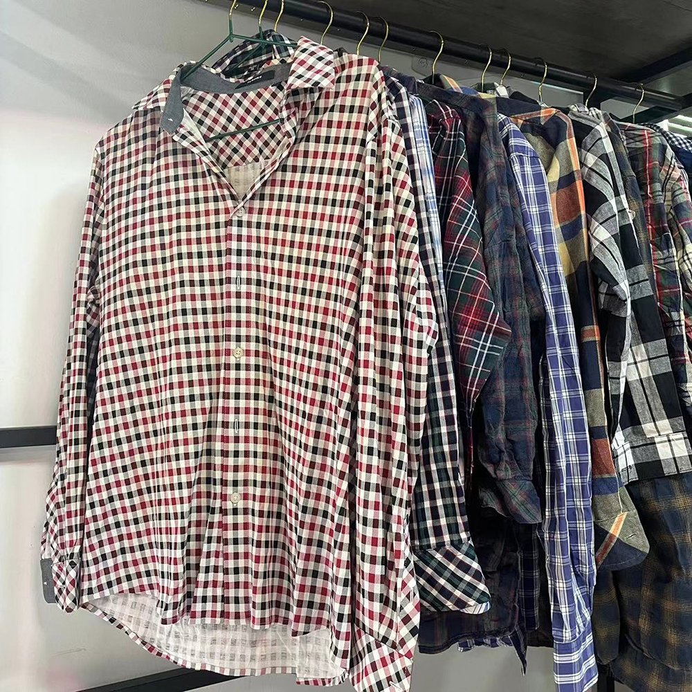 Ukay Ukay Bale Thrift Store Used Clothes Bale Men's Shirt Bulk Second Hand Clothes Supplier