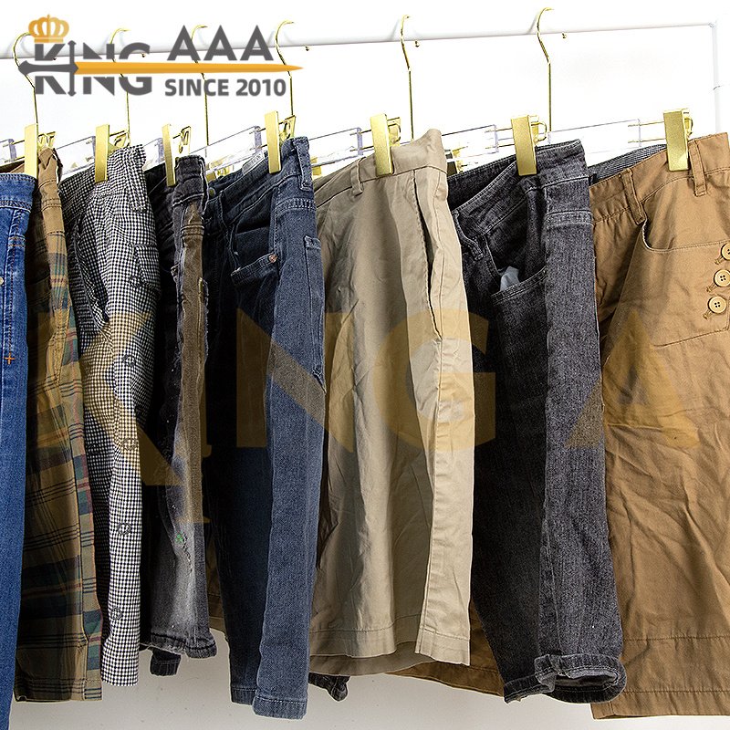 Fashion Summer Stretch Causal Short Jeans Denim Denim Swear Second Hand Pants Sports Used Clothes Ukay Ukay Supplier
