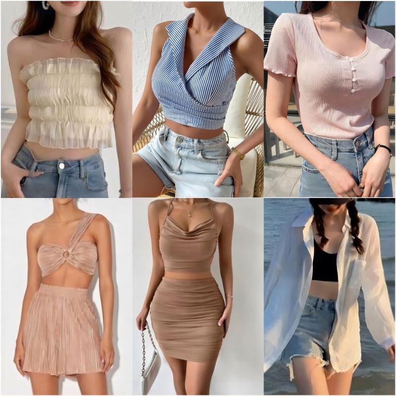 Cheap Bulk women's clothing dress shirt blouse tops pants shorts skirt coat Bulk used clothes factory wholesale apparel stock