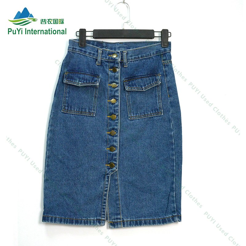 branded women denim jeans skirt bundle second hand clothes usa bales mixed clothing used clothes from uk bales for ladies