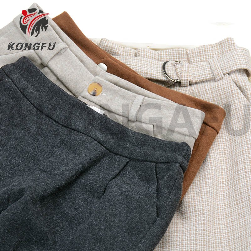 AKONGFU second hand corduroy pants women's pants & trousers used mixed clothes from uk bales for ladies