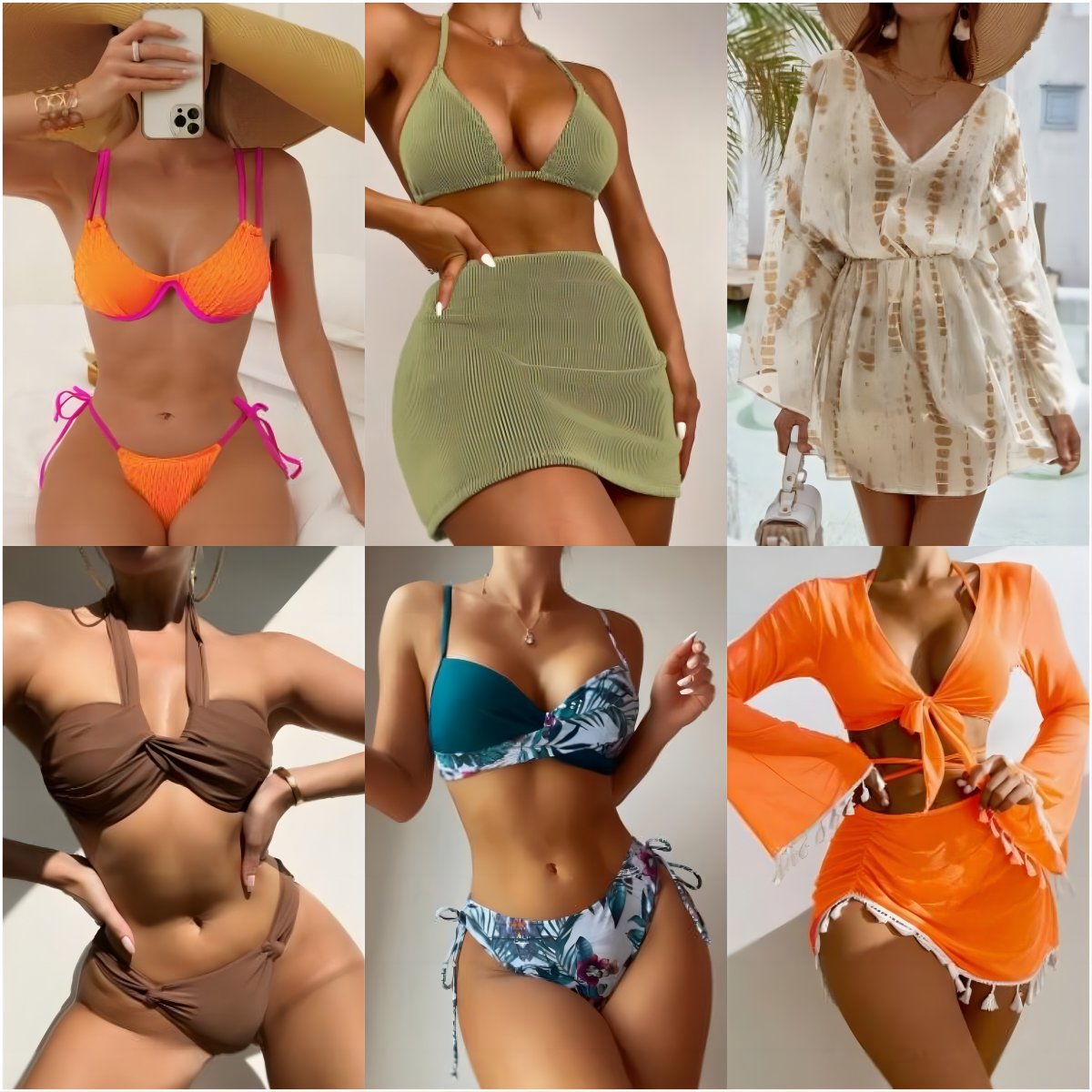 Apparel Mix Bundle Wholesale Women Tops Swimsuit Bale Bikini Assorted Dress Bulk Ropa Bales Clothes