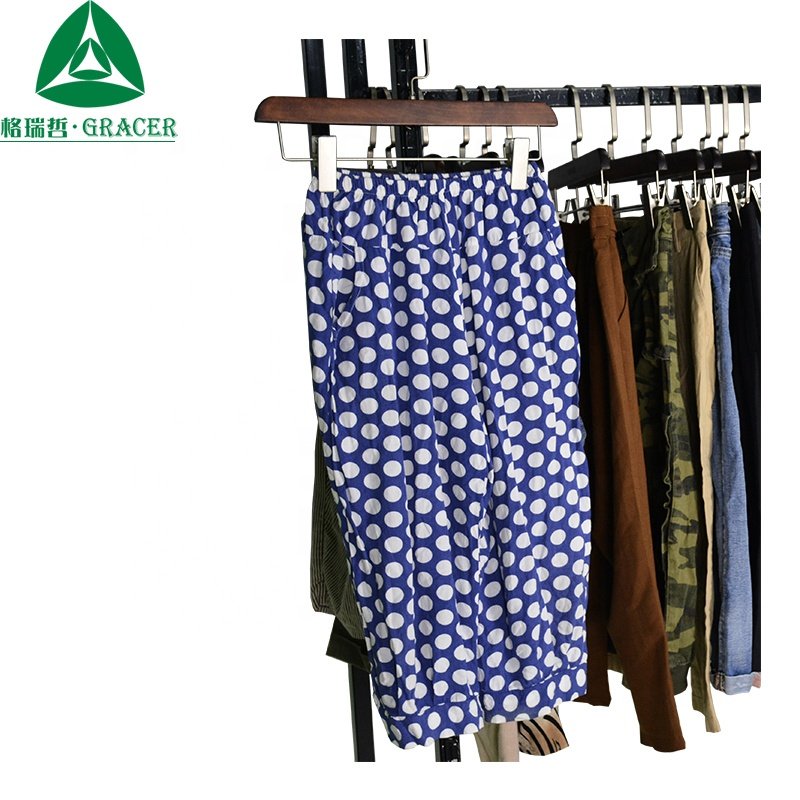 Container Wholesale Women Used Clothes Bales Second Hand Designer Clothes Used Clothing Market