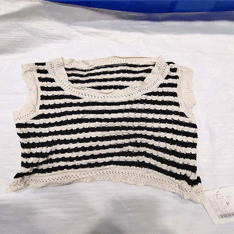 mesh sweater Manufacturer wholesale sweater Long short Sleeve knitwear used clothes