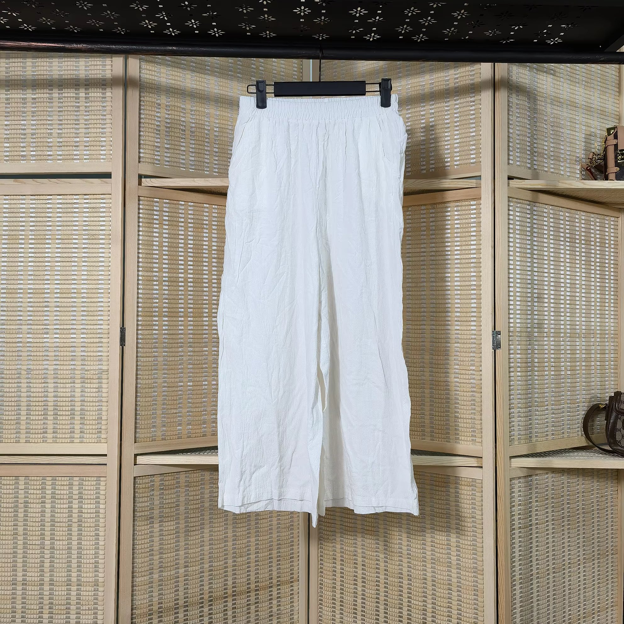 Wholesale High Quality Casual And Comfortable Second Hand Wide-leg Pants Used Clothes