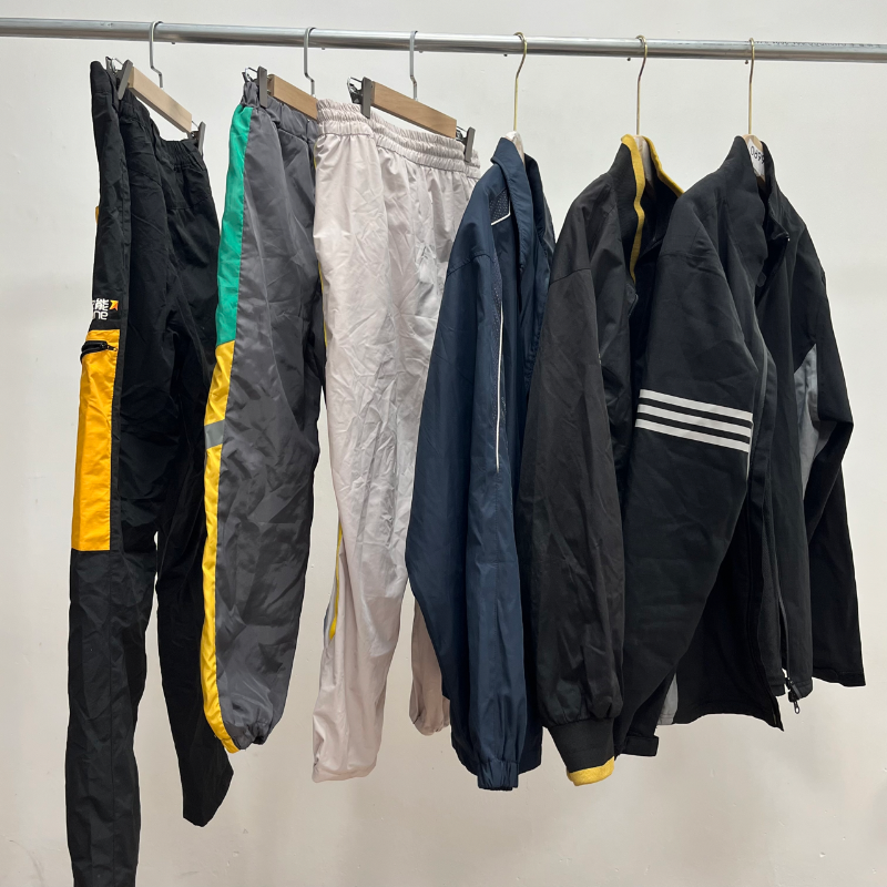 High Quality Casual Long Sleeve Trousers Tracksuits Used Clothes Assorted Good Tracksuit Sets Used Clothes