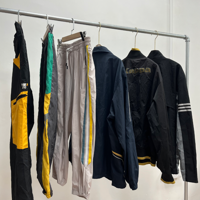 High Quality Casual Long Sleeve Trousers Tracksuits Used Clothes Assorted Good Tracksuit Sets Used Clothes