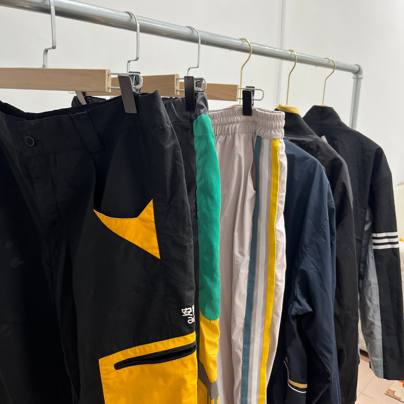 High Quality Casual Long Sleeve Trousers Tracksuits Used Clothes Assorted Good Tracksuit Sets Used Clothes