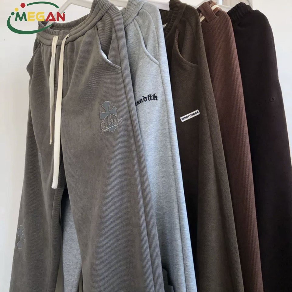 Megan Wholesale Used Clothes Mix Items Bales Winter Corduroy Women Used Pants In Bulk