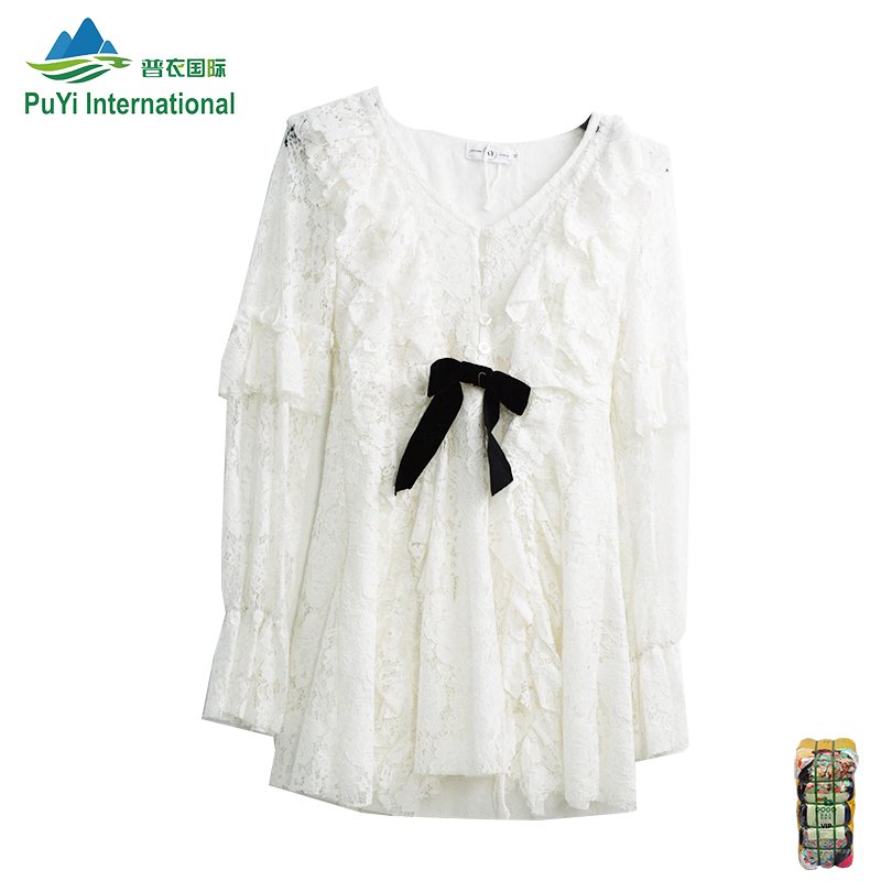 Fashionable Style Women's Knit Mesh Dress branded Used Clothes bales used clothing bales 100kg