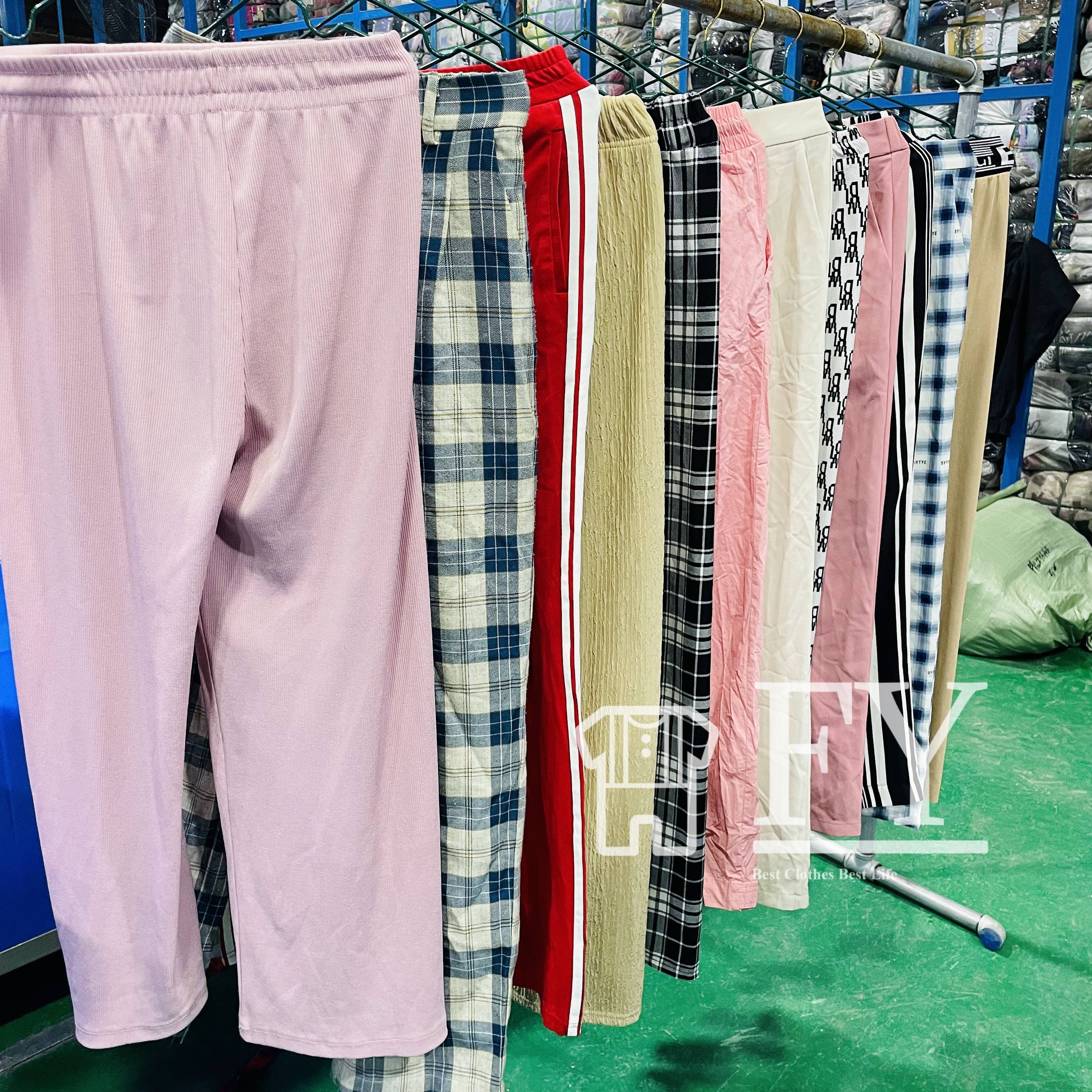 FengYang Cheap Wholesale Second Hand Used Clothing Summer Male female adult children Clothes