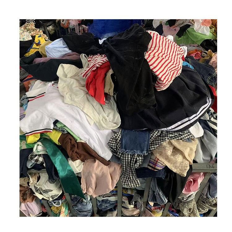 Factory Wholesale Stock Casual Used Dress Women Second Hand Clothes