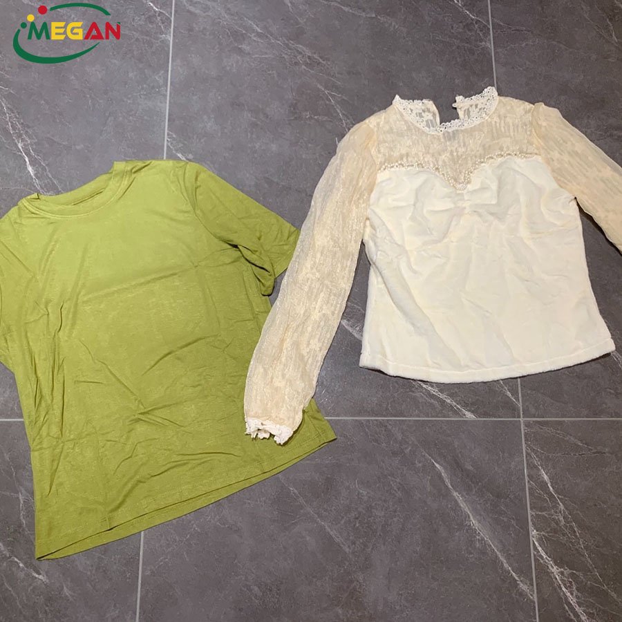 Megan Online Supplier China Branded Second Hand Blouse Bulks Female Used Clothes