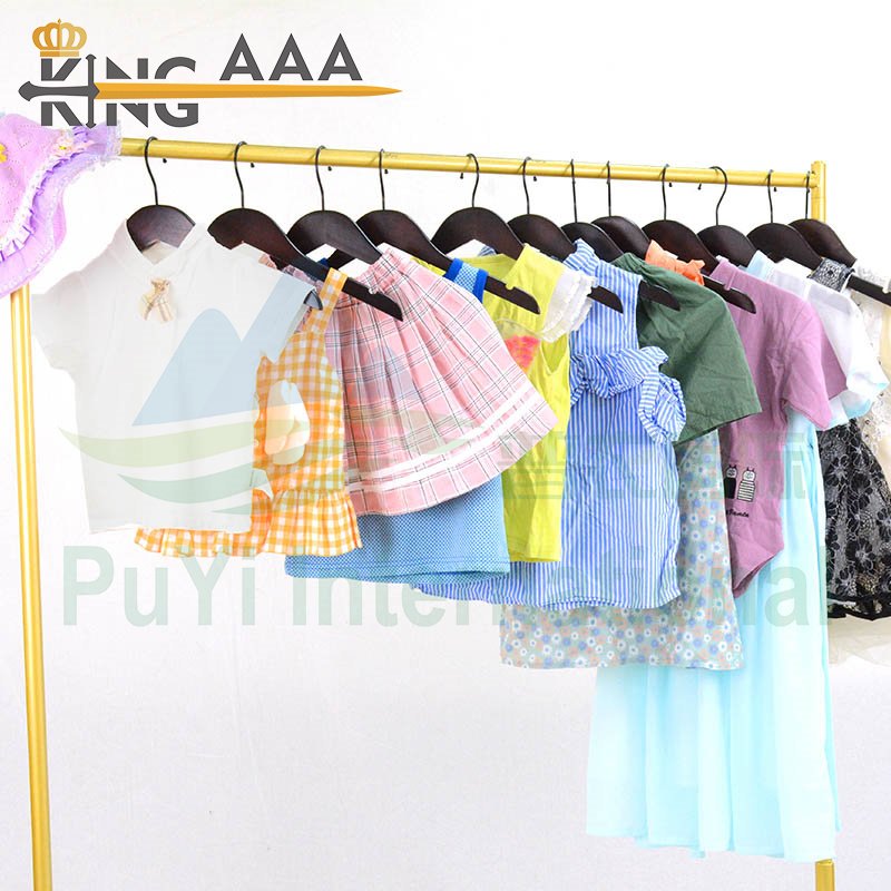 KINGAAA summer Children wear kids clothing bale second hand baby uk used clothes for children bales mixed