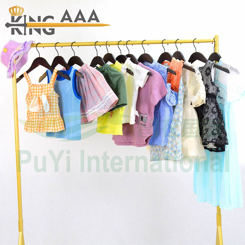 KINGAAA summer Children wear kids clothing bale second hand baby uk used clothes for children bales mixed