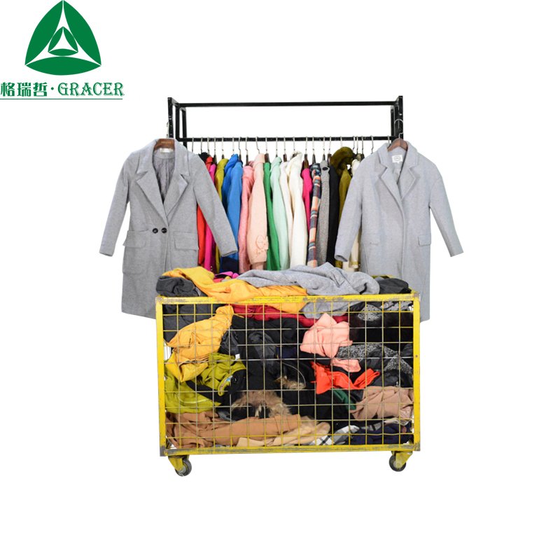 Fashion Used Clothes Winter Girls Coats Ladies Clothings Premium Mixed American Clothes Pacas