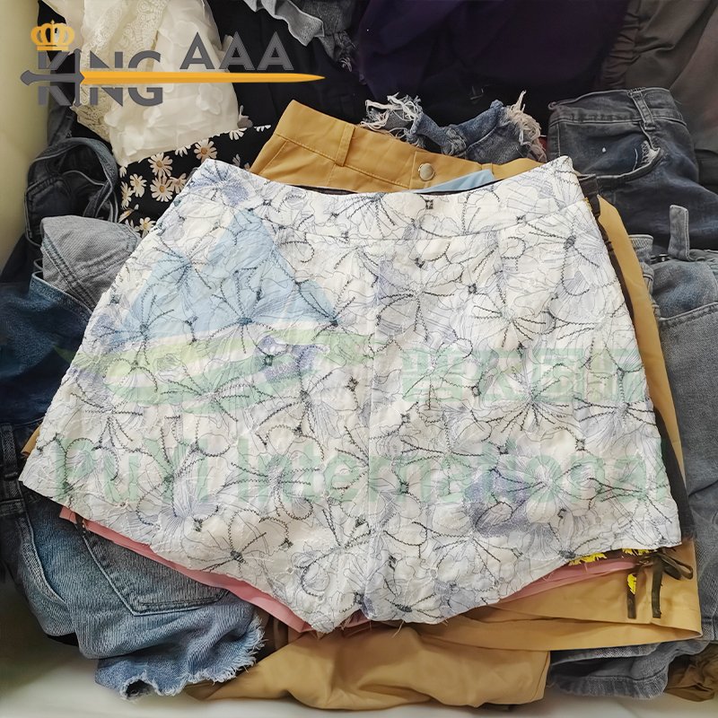 denim short bale used bulk clothing bales old clothes used cloths used short pants for women