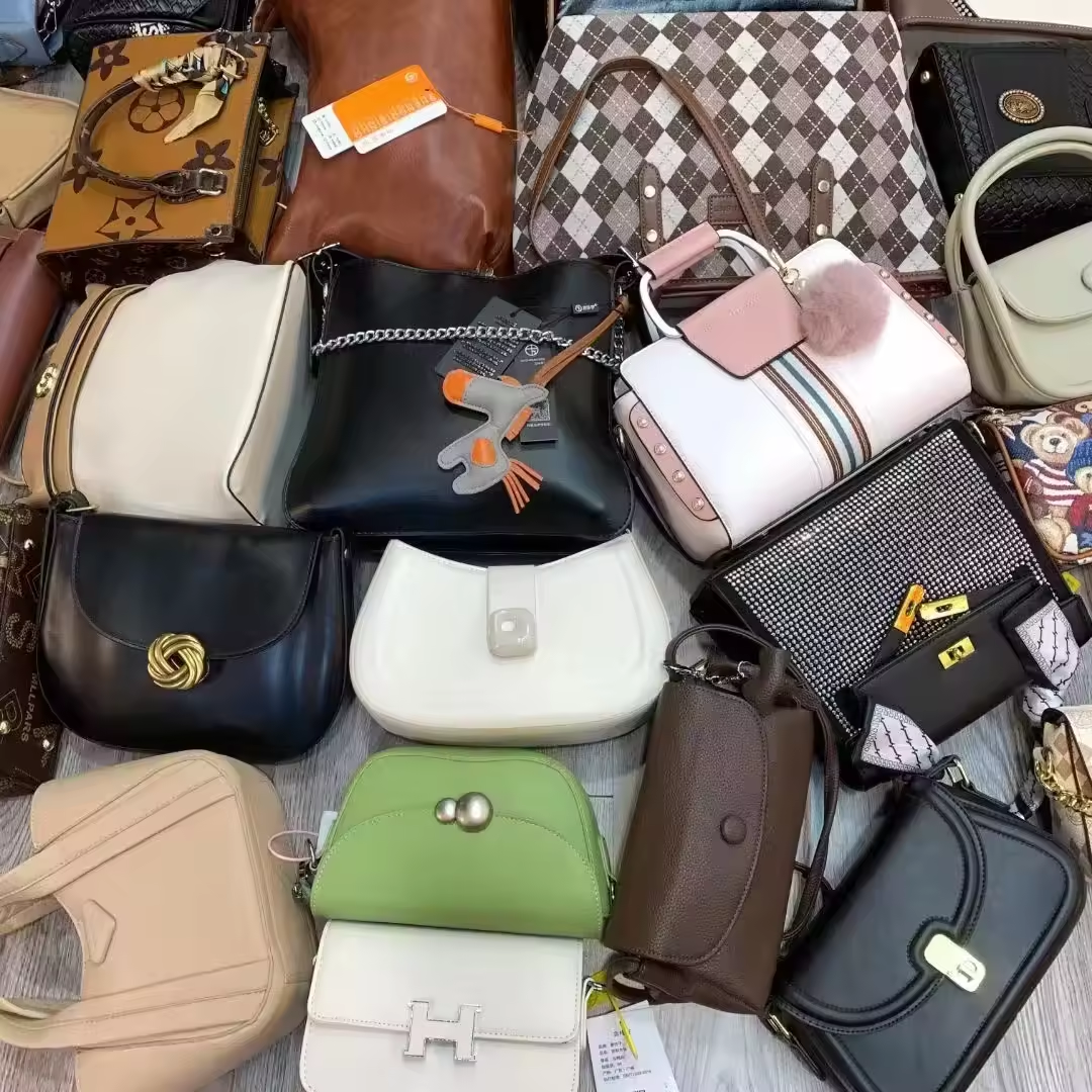 WO second hand clothes used bag bales women designers shoulder handbags uesd ladies bag used clothes