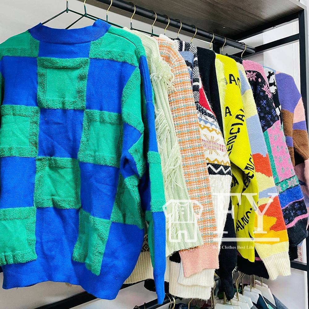 FengYang Sweater for Women Used Clothes for Bales Adult Women Men Children Grade A Factory Outlet