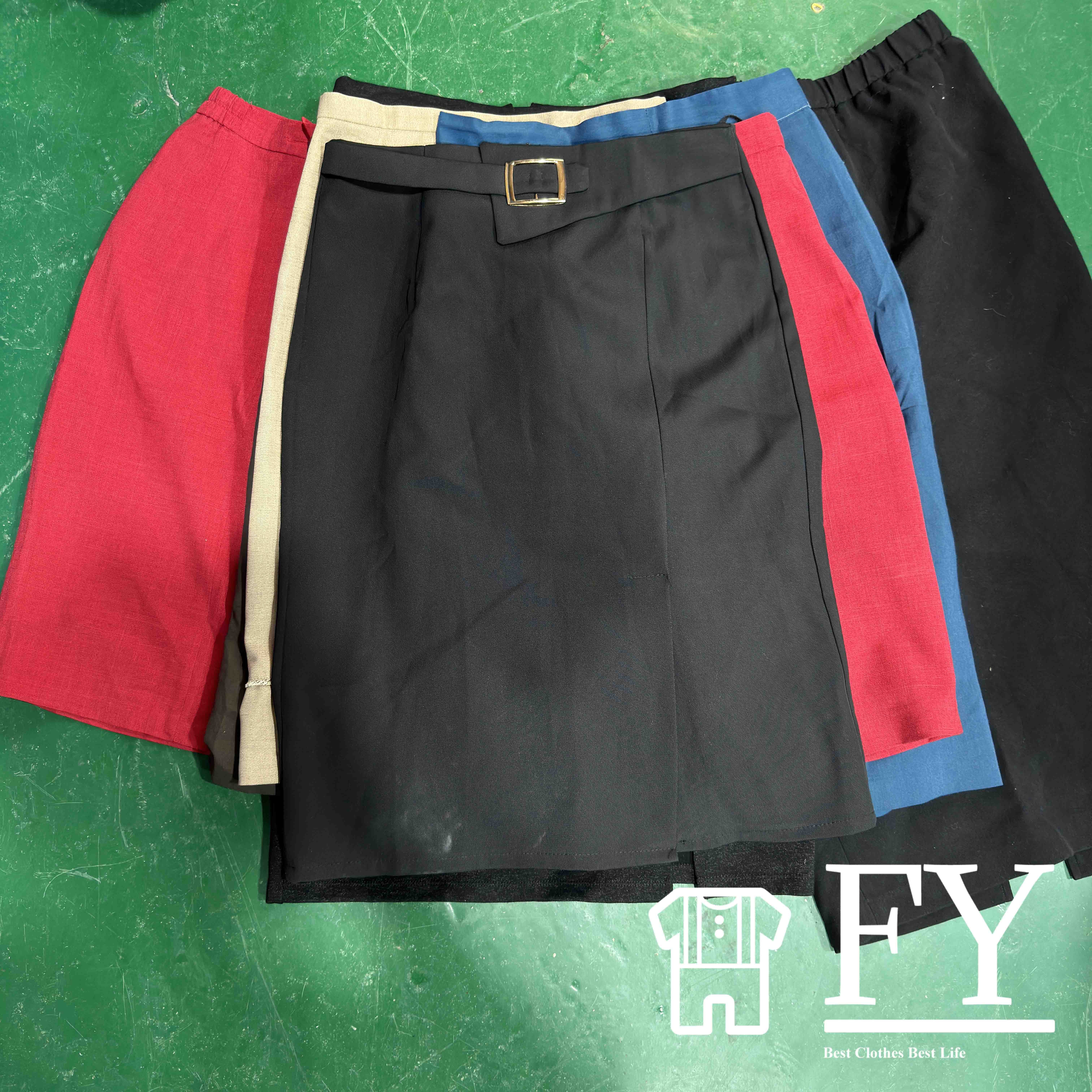 FengYang Credential Used Clothing Zambia In Bales Office Skirt Sell Used Clothes