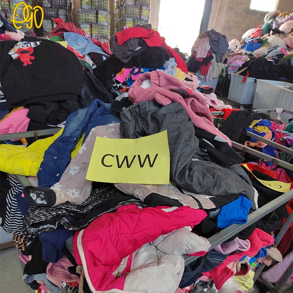 Wholesale Used Children Winter Wear Second Hand Winter Clothes in Bales Mixed Winter Clothes cheap Kid'S Clothing Baby Clothes