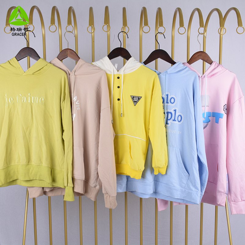 Ledes German Bundles Korea Used Clothes Sweatshirt Belif