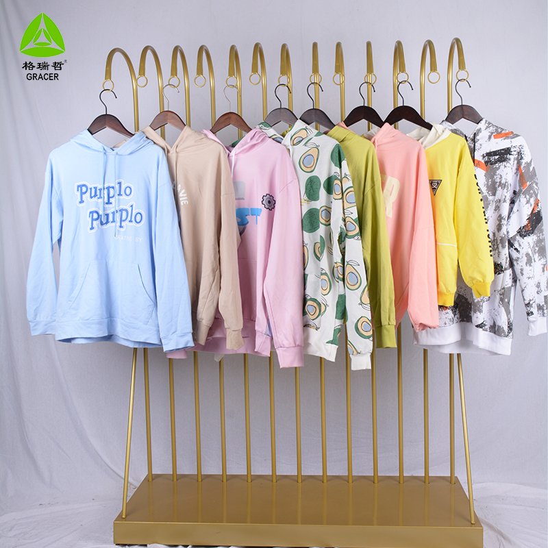 Ledes German Bundles Korea Used Clothes Sweatshirt Belif