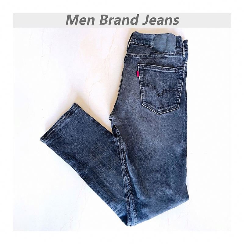 stock used jeans men skinny jeans surplus garments cheap second-hand jeans for men mixed stock clothes